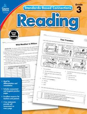 Reading, Grade 3 de Carson-Dellosa Publishing