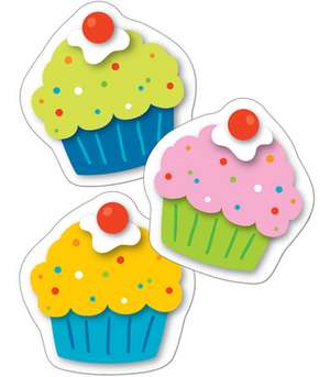 Cupcakes Mini Cut-Outs de Carson-Dellosa Publishing