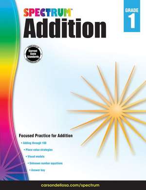 Addition, Grade 1 de Spectrum