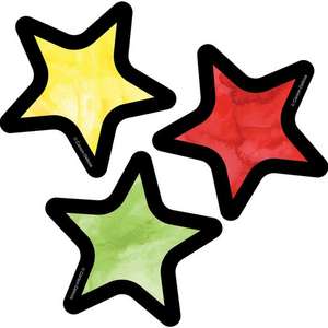 Celebrate Learning Stars Mini Cut-Outs de Carson-Dellosa Publishing