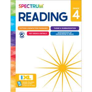 Spectrum Reading Workbook, Grade 4 de Spectrum