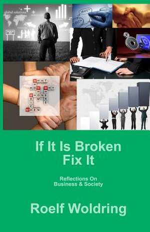 If It Is Broken Fix It de MR Roelf D. Woldring