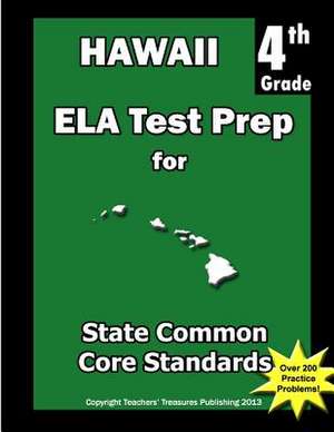 Hawaii 4th Grade Ela Test Prep de Teachers' Treasures