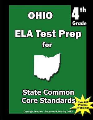 Ohio 4th Grade Ela Test Prep de Teachers' Treasures