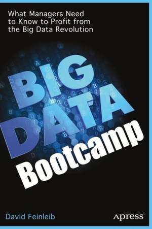 Big Data Bootcamp: What Managers Need to Know to Profit from the Big Data Revolution de David Feinleib