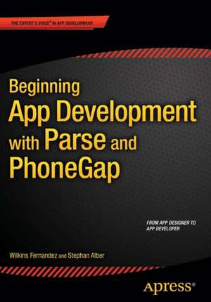 Beginning App Development with Parse and PhoneGap de Stephan Alber