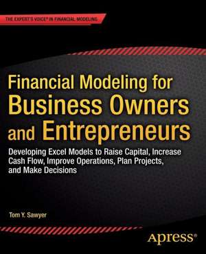 Financial Modeling for Business Owners and Entrepreneurs: Developing Excel Models to Raise Capital, Increase Cash Flow, Improve Operations, Plan Projects, and Make Decisions de Tom Y. Sawyer