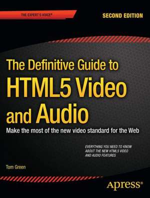 Beginning HTML5 Media: Make the most of the new video and audio standards for the Web de Silvia Pfeiffer