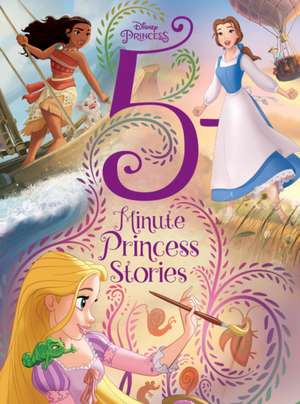 Disney Princess 5-Minute Princess Stories de Disney Book Group