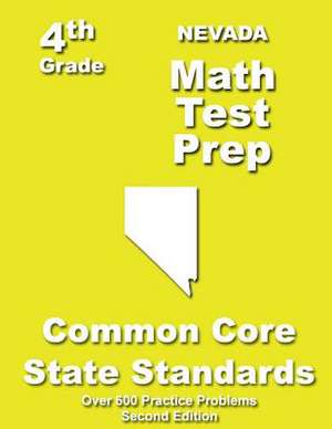 Nevada 4th Grade Math Test Prep de Teachers' Treasures