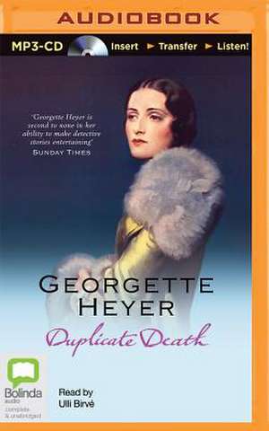 Duplicate Death de Georgette Heyer