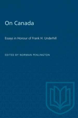 On Canada de Norman Penlington