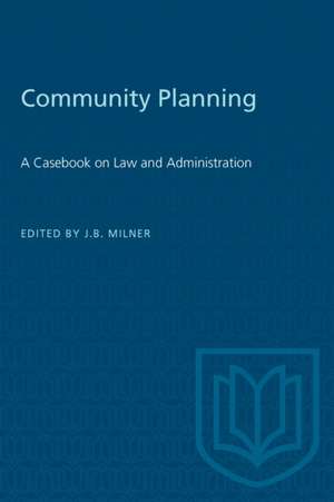 Community Planning de J B Milner