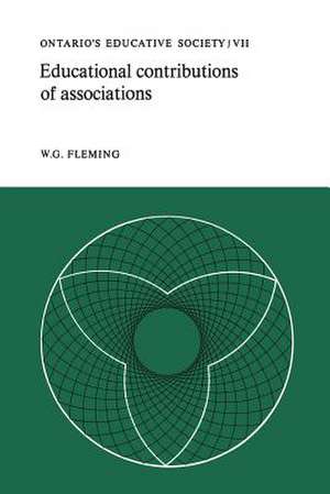 Educational Contributions of Associations de Fleming, W. G.