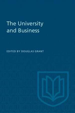 The University and Business de Douglas Grant