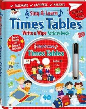 Flying Start Sing & Learn Times Tables de Hinkler Pty Ltd