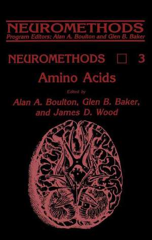 Amino Acids de Alan A. Boulton