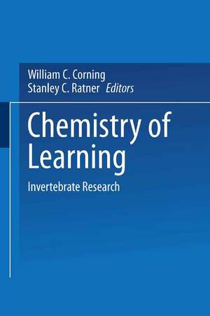 Chemistry of Learning: Invertebrate Research de W. C. Corning