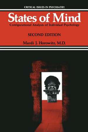 States of Mind: Configurational Analysis of Individual Psychology de Mardi Jon Horowitz