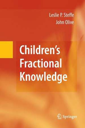 Children's Fractional Knowledge de Leslie P. Steffe