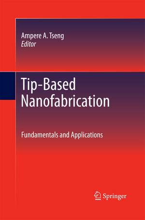 Tip-Based Nanofabrication: Fundamentals and Applications de Ampere A. Tseng