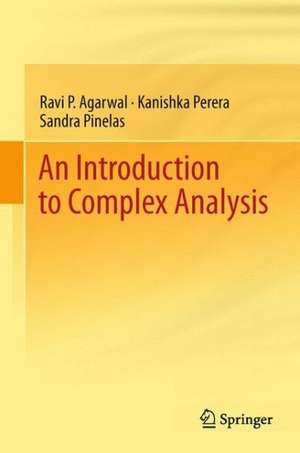 An Introduction to Complex Analysis de Ravi P. Agarwal