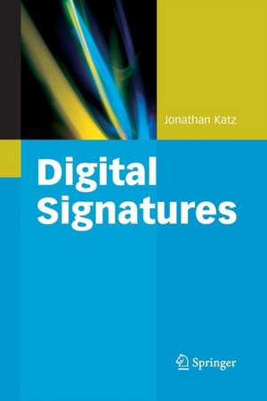 Digital Signatures de Jonathan Katz