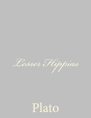 Lesser Hippias de Plato