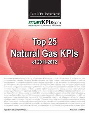 Top 25 Natural Gas Kpis of 2011-2012 de The Kpi Institute