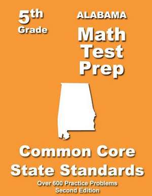 Alabama 5th Grade Math Test Prep de Teachers' Treasures