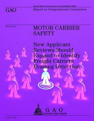 Motor Carrier Safety de U S Government Accountability Office