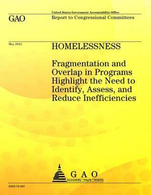 Homelessness de U S Government Accountability Office