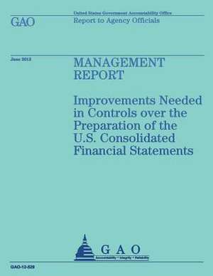 Management Report de U S Government Accountability Office