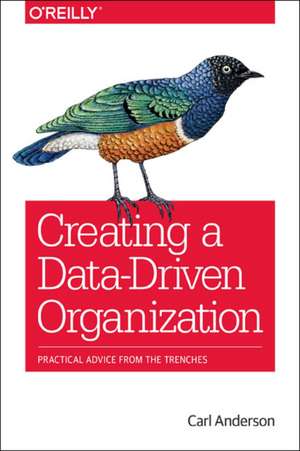 Creating a Data–Driven Organization de Carl Anderson