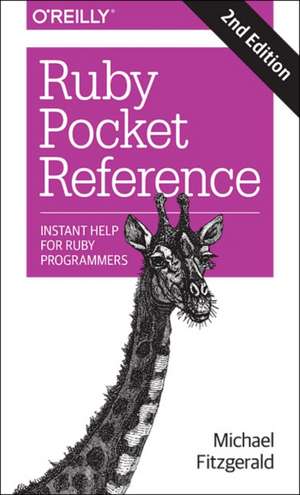 Ruby Pocket Reference de Michael Fitzgerald