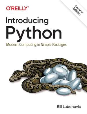 Introducing Python, 2e de Bill Lubanovic