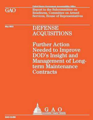 Defense Acquistions de U S Government Accountability Office