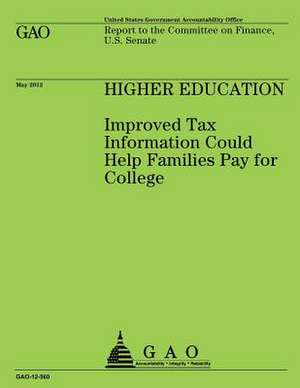 Higher Education de U S Government Accountability Office