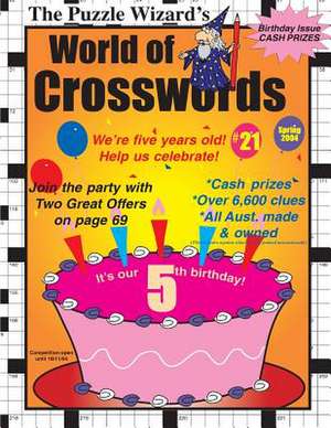 World of Crosswords No. 21 de The Puzzle Wizard