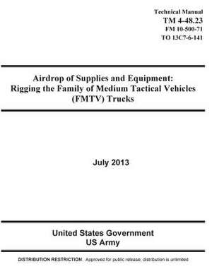 Technical Manual TM 4-28.23 (FM 10-500-71 to 13c7-6-141) Airdrop of Supplies and Equipment de United States Government Us Army