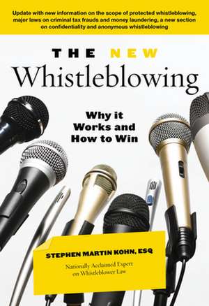 NEW WHISTLEBLOWERS HANDBOOK de Stephen Martin Kohn