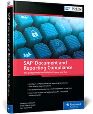SAP Document and Reporting Compliance de Genevieve Watson