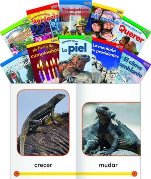 Time for Kids Informational Text Grade K Readers Set 3 10-Book Spanish Set de Teacher Created Materials