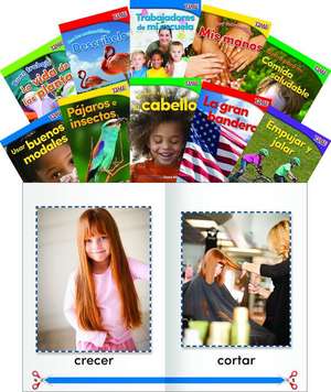 Time for Kids Informational Text Grade K Readers Set 1 10-Book Spanish Set de Teacher Created Materials