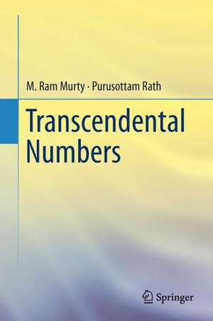 Transcendental Numbers de M. Ram Murty