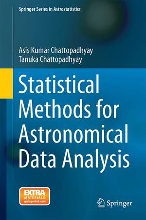 Statistical Methods for Astronomical Data Analysis de Asis Kumar Chattopadhyay