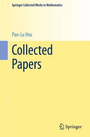 Collected Papers de Pao-Lu Hsu