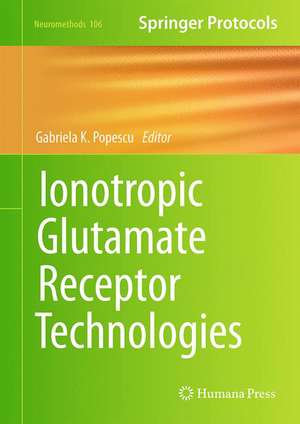 Ionotropic Glutamate Receptor Technologies de Gabriela K. Popescu