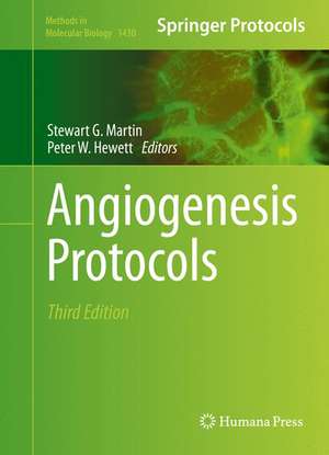 Angiogenesis Protocols de Stewart G. Martin