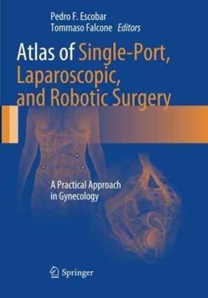 Atlas of Single-Port, Laparoscopic, and Robotic Surgery: A Practical Approach in Gynecology de Pedro F. Escobar